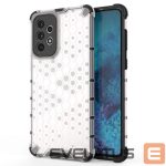 Back panel cover Hurtel  Honeycomb case armored cover with a gel frame for Samsung Galaxy A73 transparent 
