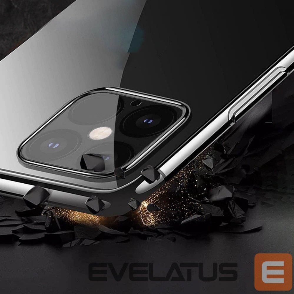 Back panel cover Hurtel Black || Transparent