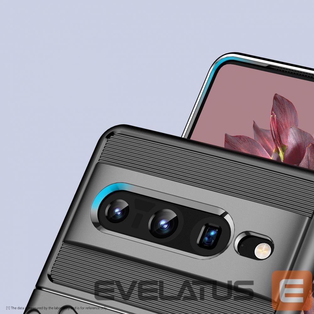 Back panel cover Hurtel Thunder Case flexible armored cover for Google Pixel 7 Pro black
