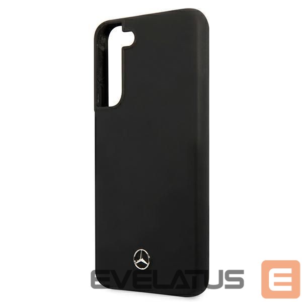 Back panel cover Mercedes-Benz Mercedes Silicone Line Case for Samsung Galaxy S22+ - Black