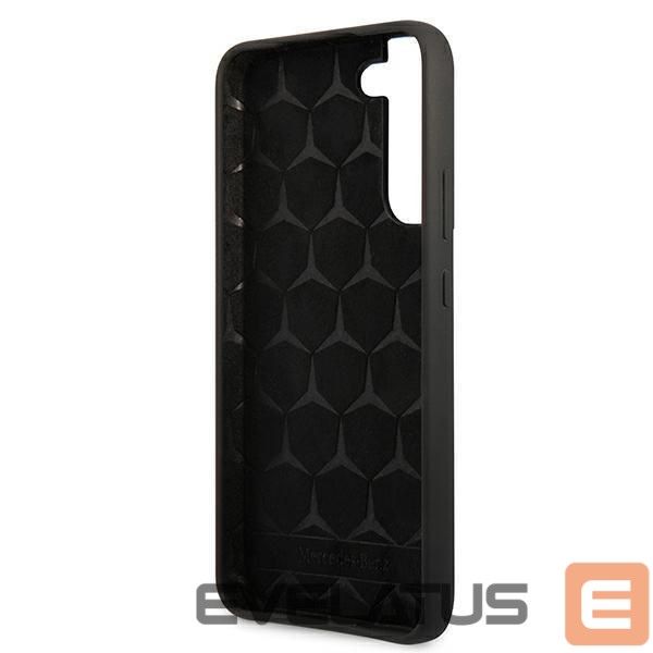 Back panel cover Mercedes-Benz Mercedes Silicone Line Case for Samsung Galaxy S22+ - Black