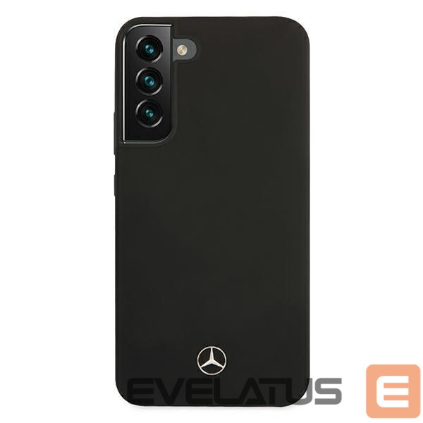 Back panel cover Mercedes-Benz Mercedes Silicone Line Case for Samsung Galaxy S22+ - Black