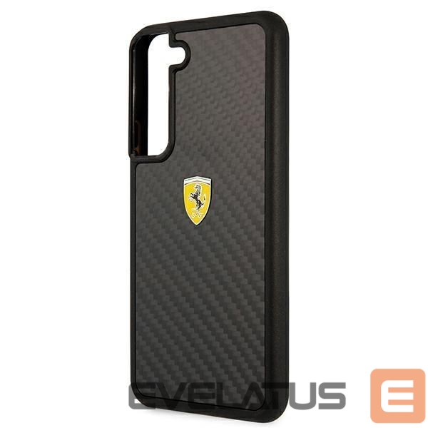 Back panel cover Ferrari Ferrari FEHCS22MFCAK S22+ S906 black/black hardcase On Track Real Carbon