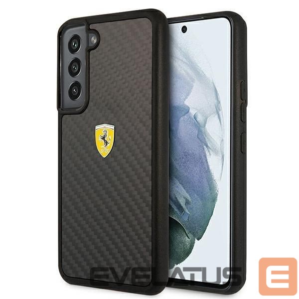Back panel cover Ferrari Ferrari FEHCS22SFCAK S22 S901 black/black hardcase On Track Real Carbon