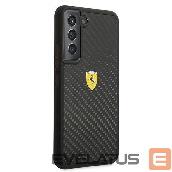 Back panel cover Ferrari Ferrari FEHCS22SFCAK S22 S901 black/black hardcase On Track Real Carbon
