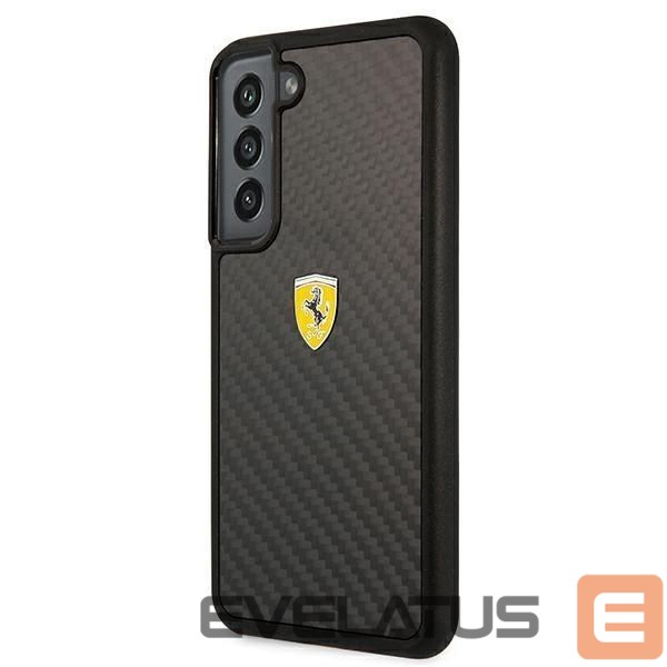 Back panel cover Ferrari Ferrari FEHCS22SFCAK S22 S901 black/black hardcase On Track Real Carbon