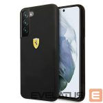Back panel cover Ferrari  Ferrari FESSIHCS22MBK S22+ S906 black/black hardcase On Track Silicone 
