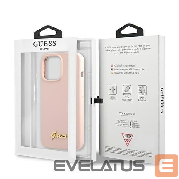 Back panel cover Guess Pink