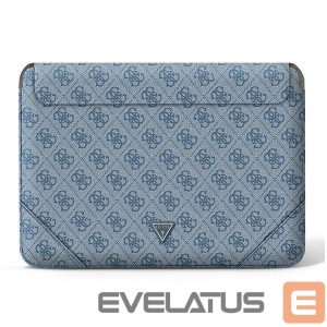 Back panel cover Guess  Guess 4G Uptown Triangle Logo case for a 16" laptop - blue 