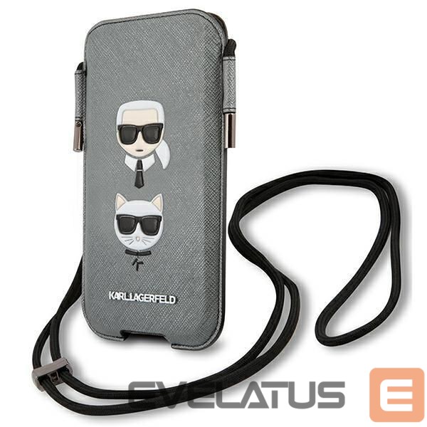 Back panel cover Karl Lagerfeld Gray