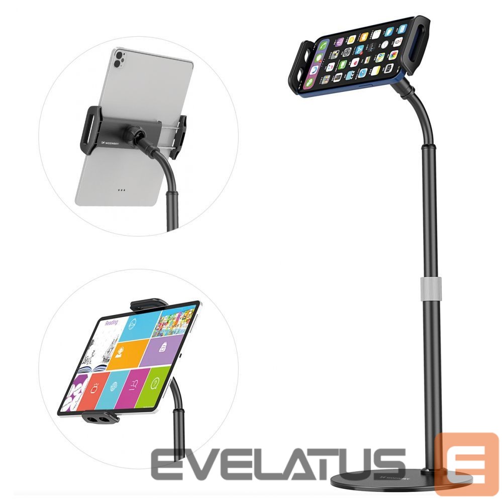 Auto holder Wozinsky Wozinsky Tablet and Phone Desk Stand Black (WTHBK4)