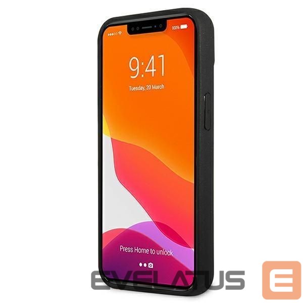 Back panel cover Mercedes-Benz Mercedes Dynamic Line Case for iPhone 13 mini - Black