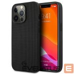 Back panel cover Mercedes-Benz  Mercedes Leather Meshed Metal Logo Case for iPhone 13 Pro / iPhone 13 - Black 