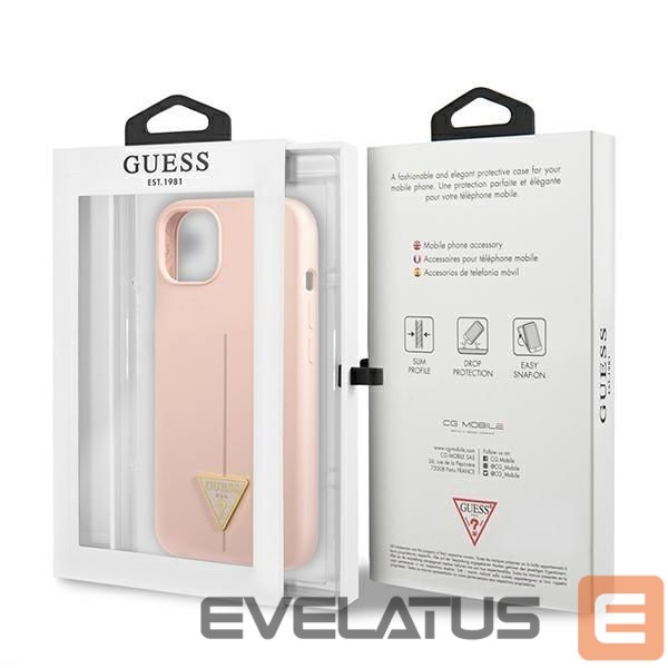 Back panel cover Guess Pink