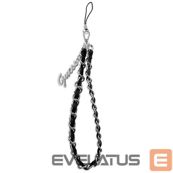 Other Guess Guess GUSTSASSK Phone Strap black/black Chain Metal Logo Charm