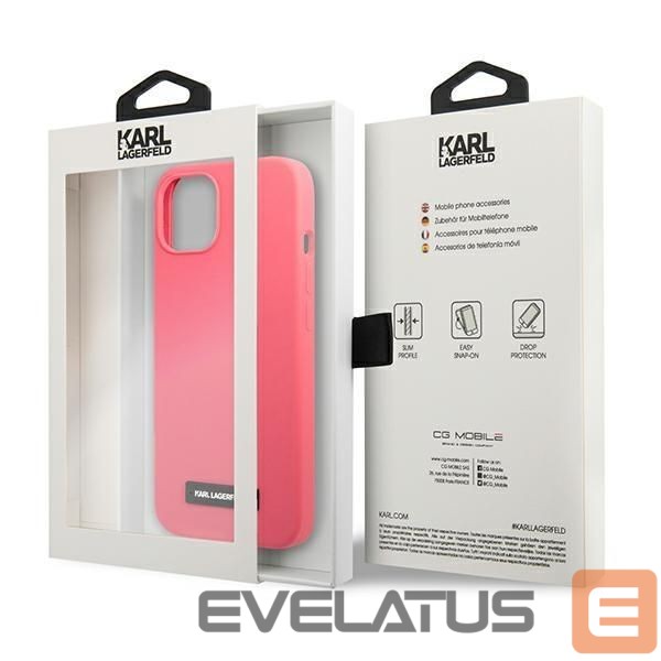 Back panel cover Karl Lagerfeld Pink