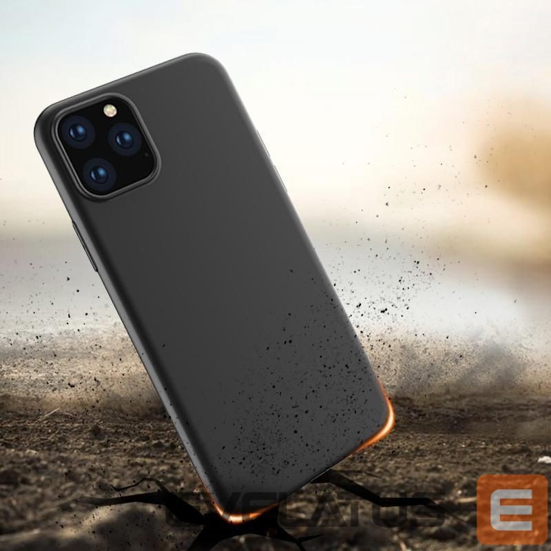 Back panel cover Hurtel Soft Case Flexible gel case cover for Honor 50 black