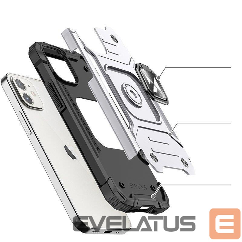 Back panel cover Wozinsky - Silver