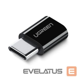 Adapter Ugreen  adapter micro USB to USB Type C adapter black (30391) Black