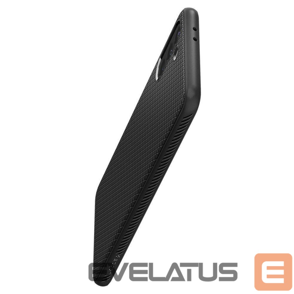 Back panel cover Spigen Spigen Liquid Air Case for Samsung Galaxy S21 - Matte Black