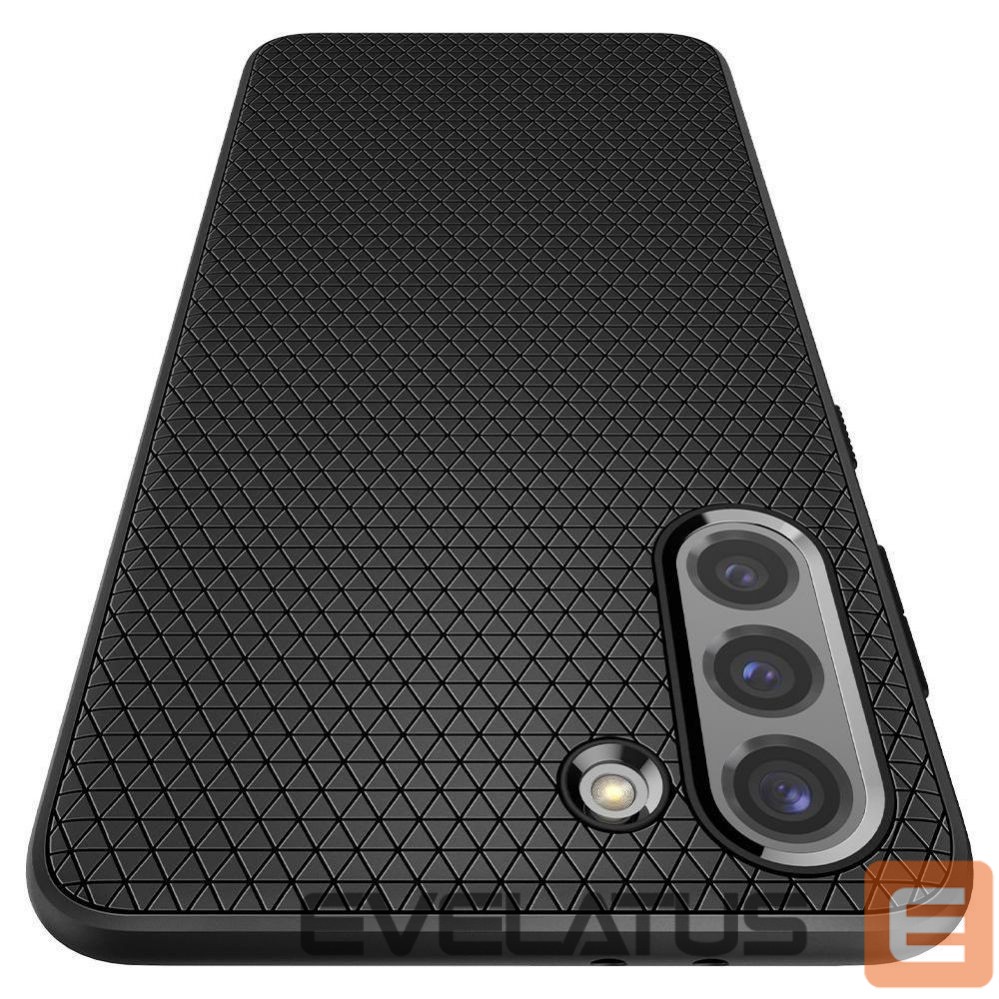 Back panel cover Spigen Spigen Liquid Air Case for Samsung Galaxy S21 - Matte Black