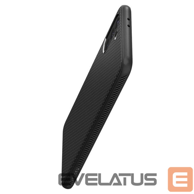 Back panel cover Spigen Spigen Liquid Air Case for Samsung Galaxy S21 - Matte Black