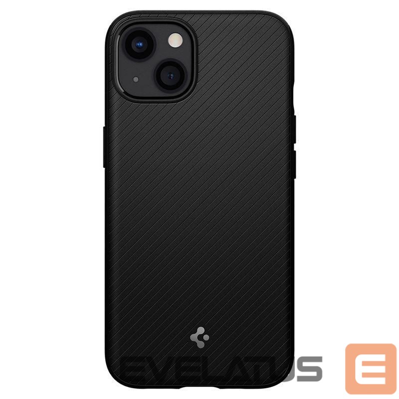Back panel cover Spigen - Spigen Mag Armor Case with MagSafe for iPhone 13 - Matte Black