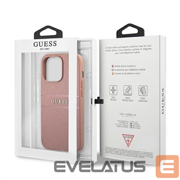 Back panel cover Guess Pink