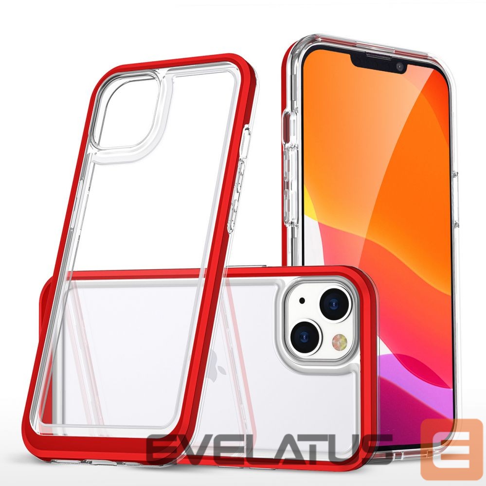 Back panel cover Hurtel - Red || Transparent