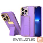 Back panel cover Hurtel  New Kickstand Case case for iPhone 13 Pro Max with stand purple 