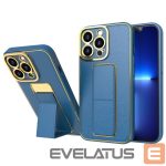 Back panel cover Hurtel  New Kickstand Case cover for Samsung Galaxy A13 with stand blue 