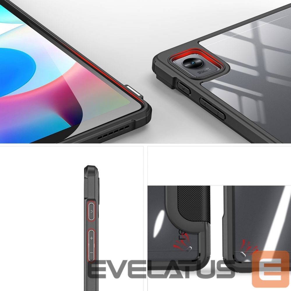 Back panel cover Dux Ducis Dux Ducis Toby Armored Flip Smart Case for Realme Pad Mini black