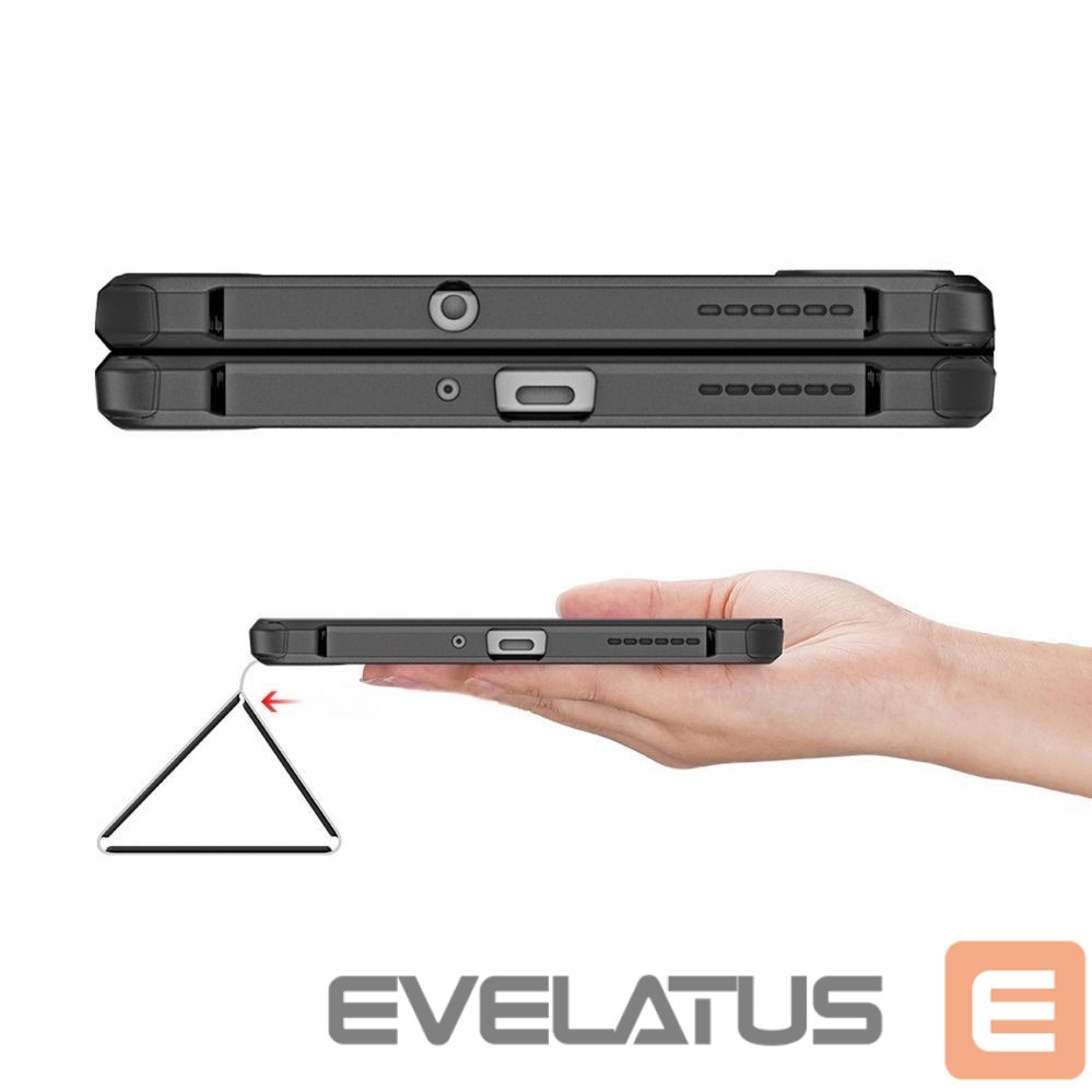 Back panel cover Dux Ducis Dux Ducis Toby Armored Flip Smart Case for Realme Pad Mini black