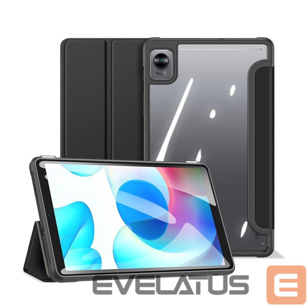 Back panel cover Dux Ducis Dux Ducis Toby Armored Flip Smart Case for Realme Pad Mini black