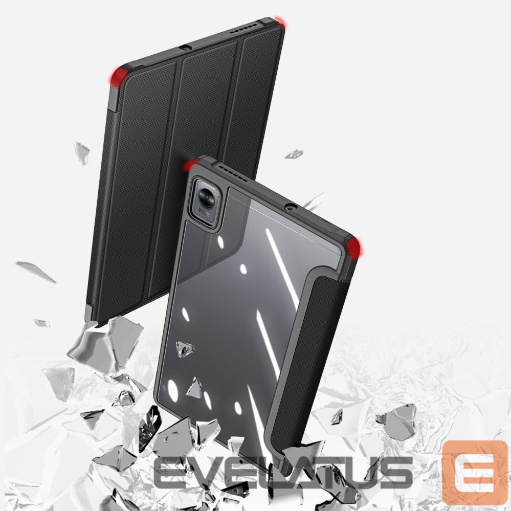 Back panel cover Dux Ducis Dux Ducis Toby Armored Flip Smart Case for Realme Pad Mini black