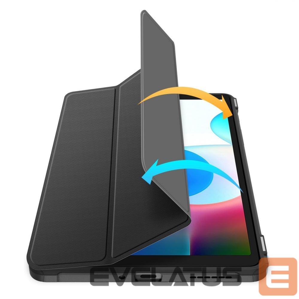 Back panel cover Dux Ducis Dux Ducis Toby Armored Flip Smart Case for Realme Pad Mini black