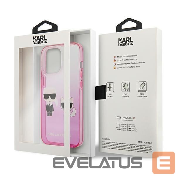 Back panel cover Karl Lagerfeld Pink
