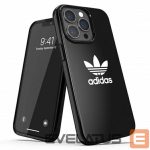 Back panel cover Adidas  Adidas OR SnapCase Trefoil iPhone 13 Pro / 13 6,1" czarny/black 47098 