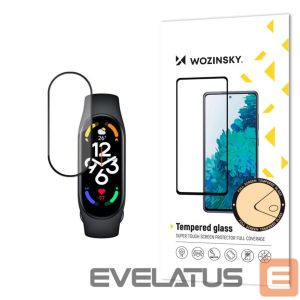 Protective glass Wozinsky  Wozinsky Full Glue Xiaomi Mi Band 7 black tempered glass 