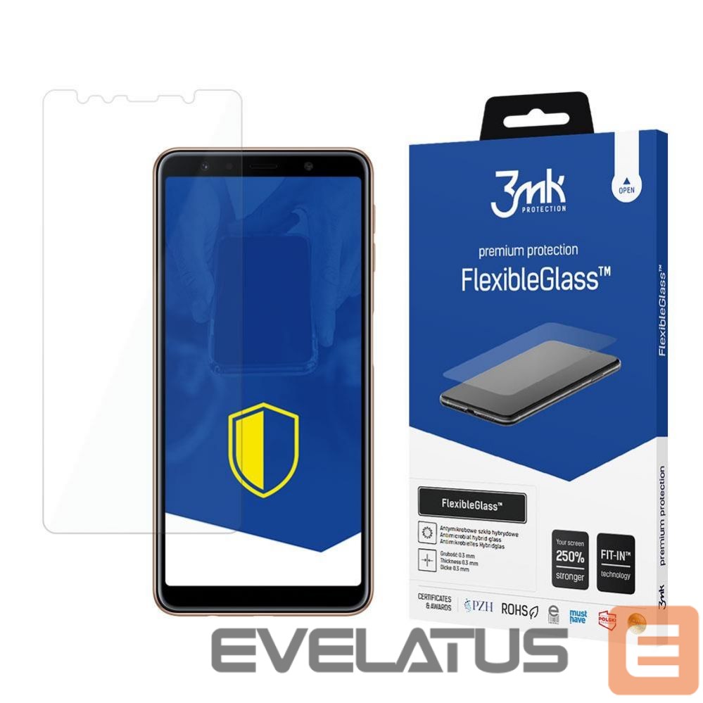 Protective glass 3MK Samsung Galaxy A7 2018 - 3mk FlexibleGlass