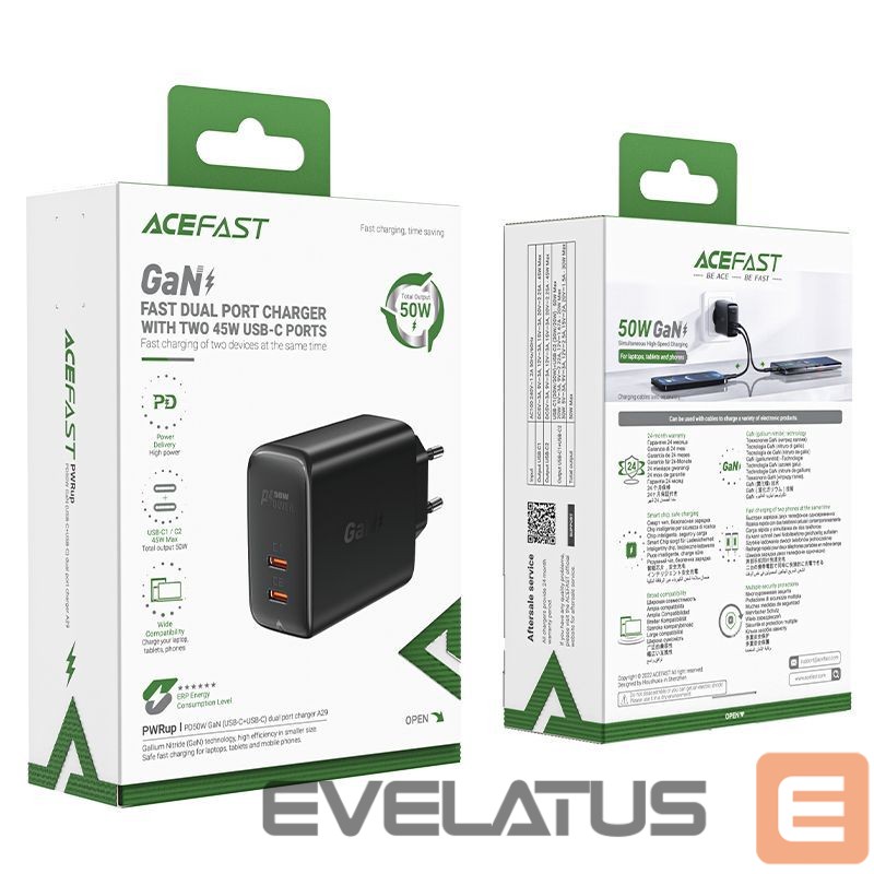 Adapter Acefast Black