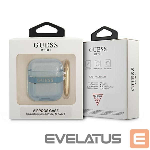 Back panel cover Guess Blue