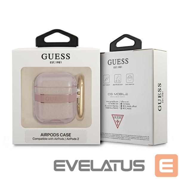 Back panel cover Guess Pink