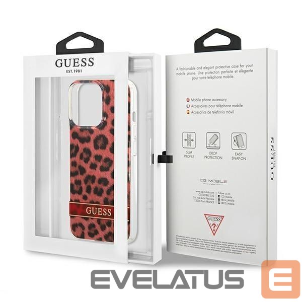 Back panel cover Guess Red