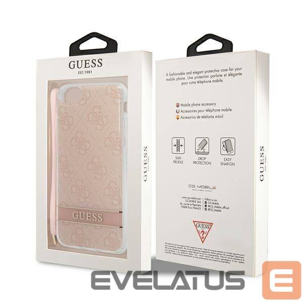 Back panel cover Guess Pink