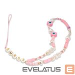 Other Guess  Guess pendant GUSTSHPP Phone Strap pink/pink Beads Shell