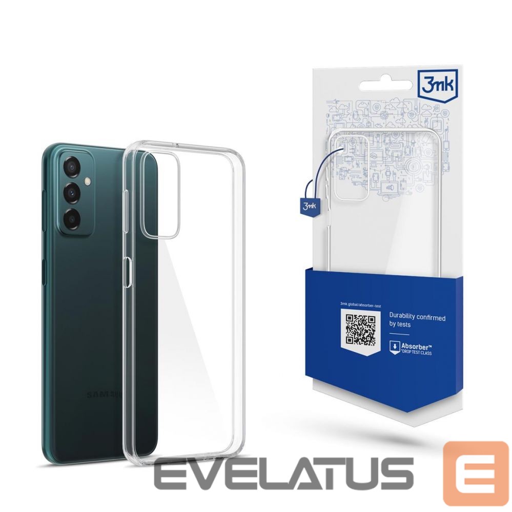 Back panel cover 3MK 3mk Clear Case for Samsung Galaxy M23 5G - transparent