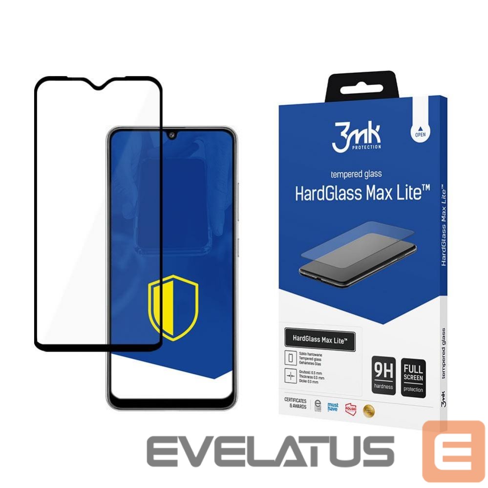 Protective glass 3MK - 9H 3mk HardGlass Max Lite glass for Samsung Galaxy A32 4G