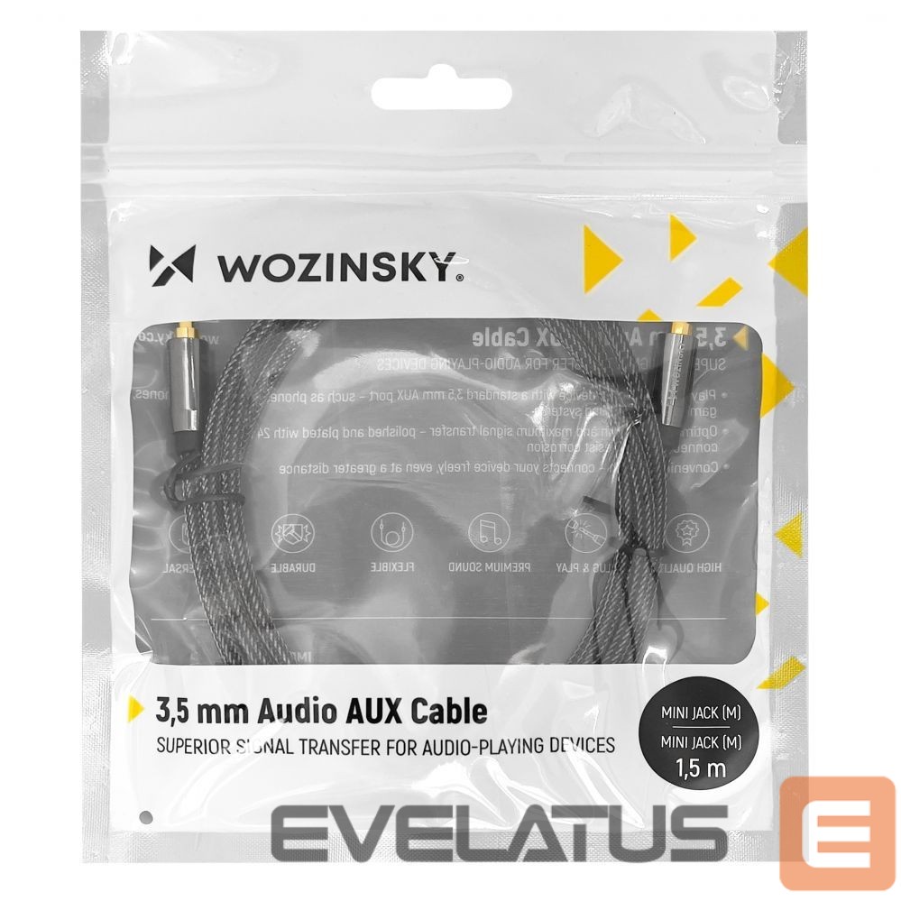 Cable Wozinsky 3 m \ Black
