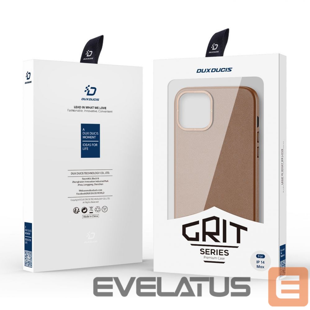 Back panel cover Dux Ducis Brown